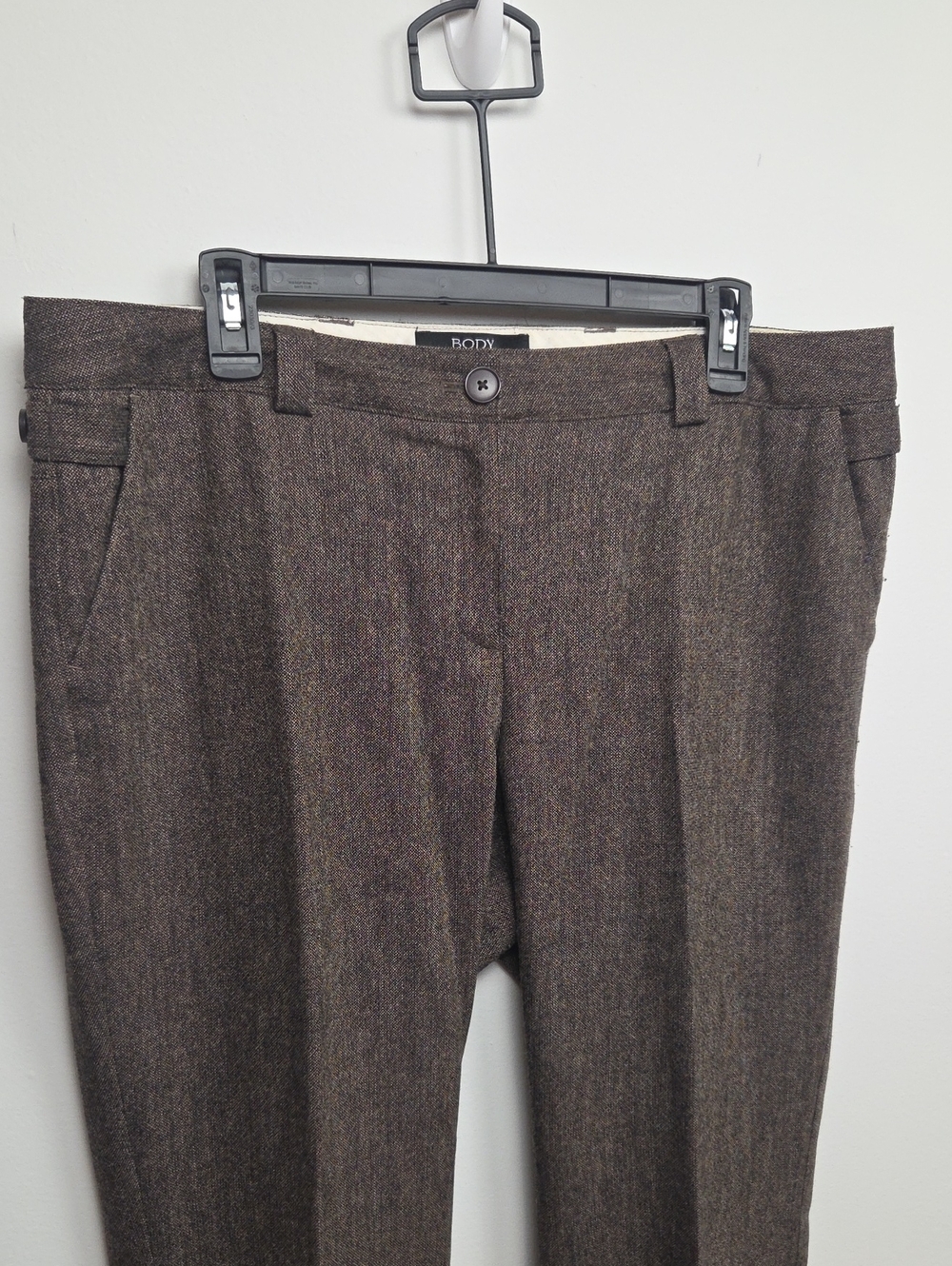 Victoria's Secret Wool Body by Victoria the Christie Fit Brown Dress Pants - 14